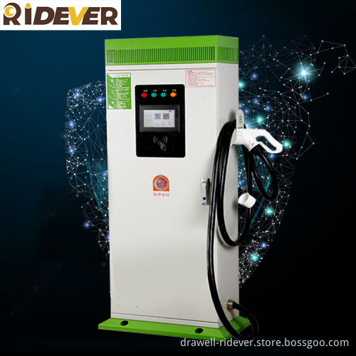Ridever New Energy DC سيارة كهربائية شحن شحن ما بعد Universal 380V شحن سريع 30 كيلو واط محطة تجارية